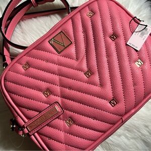 Victoria's Secret Pink Chevron Crossbody Bag